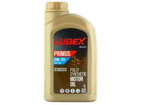 Моторное масло LUBEX PRIMUS SV-LA 0W-20 синтетическое 1 л