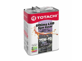 Масло трансмиссионное синтетическое totachi ultima lsd syn-gear 75w-90 gl-5 4л