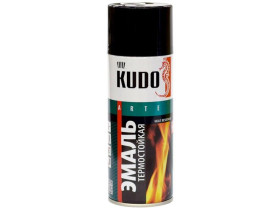 Ku-5002 Эмаль Термостойкая Черная 520мл Kudo Kudo арт. KU5002