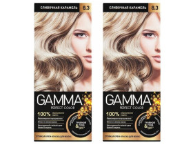 Крем-краска для волос GAMMA Perfect color 6.0 темно-русый