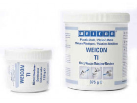 Weicon TI - Композит эпоксидный наполненный титаном пастообразный ti, Серый, 500г.