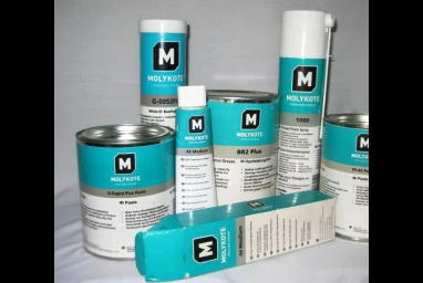 Ассортимент и характеристика смазочных материалов Molykote